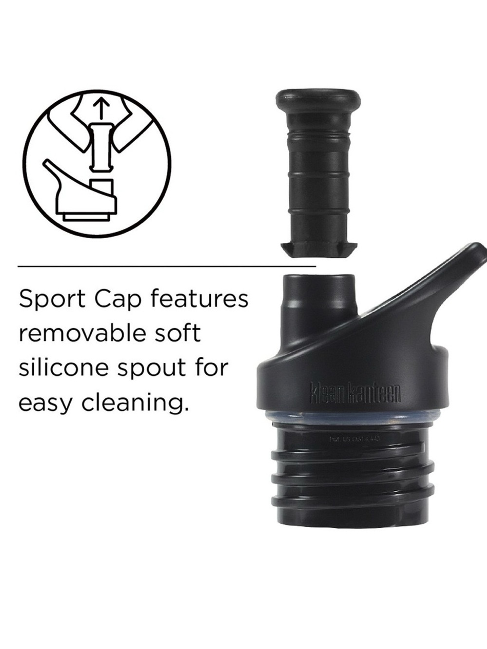 Klean Kanteen 27oz Classic Water Bottle with Sport Cap - Picture 7 of 7